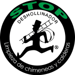 Logo Stop Deshollinadores limpieza de chimeneas Madrid